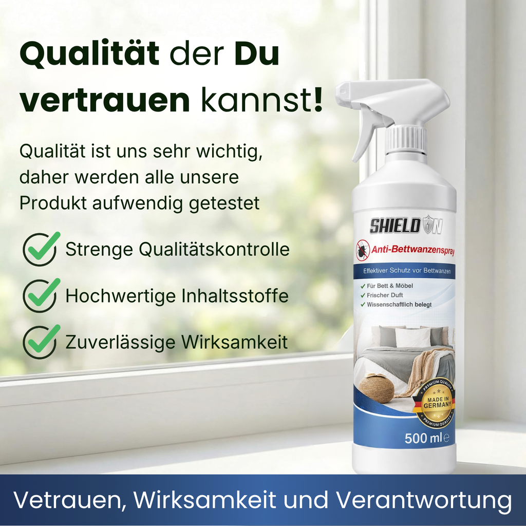 Shield ON Bettwanzenspray 500ml