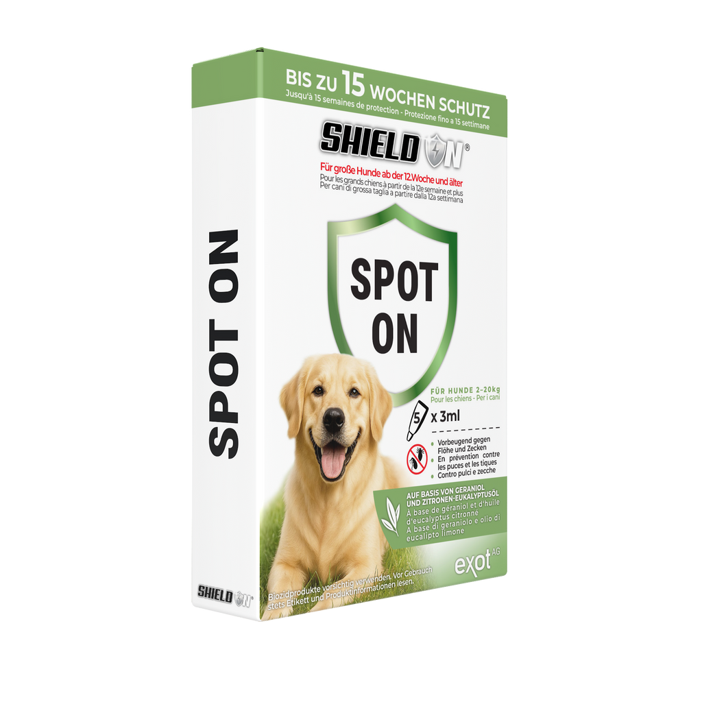 Spot-On Flea and Tick Treatment for Large Dog